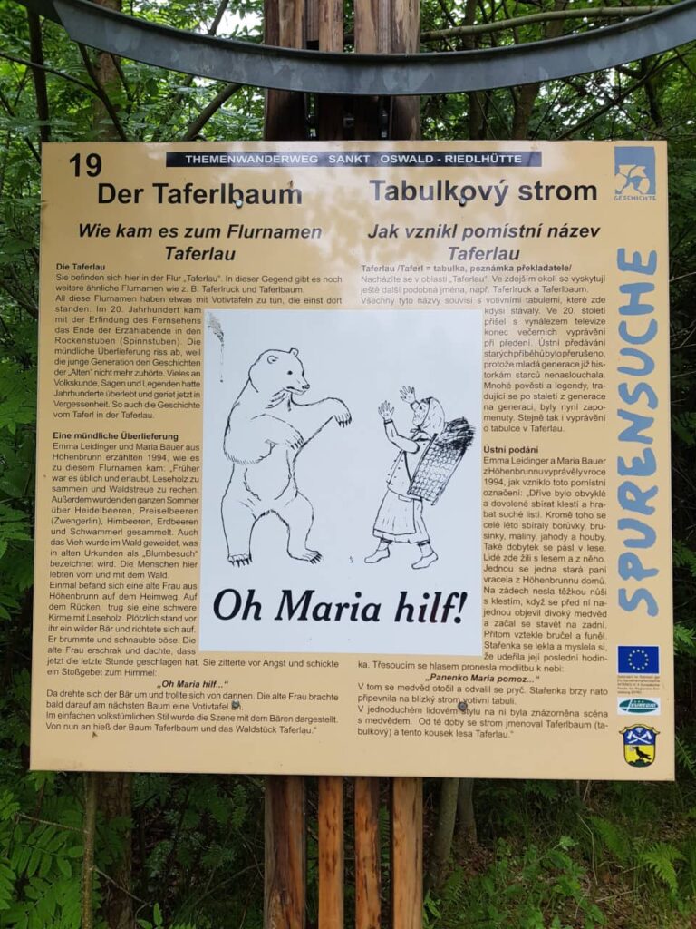 „Oh Maria hilf!“ infotabule