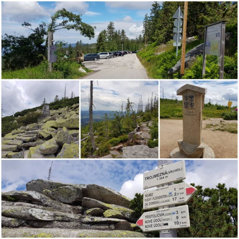 Výběr fotek z cesty na vrchol Hochstein a Třístoličník